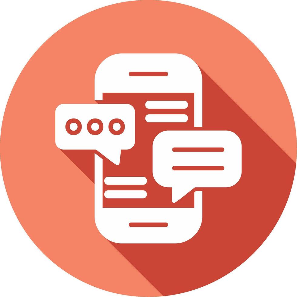 Chatting Vector Icon