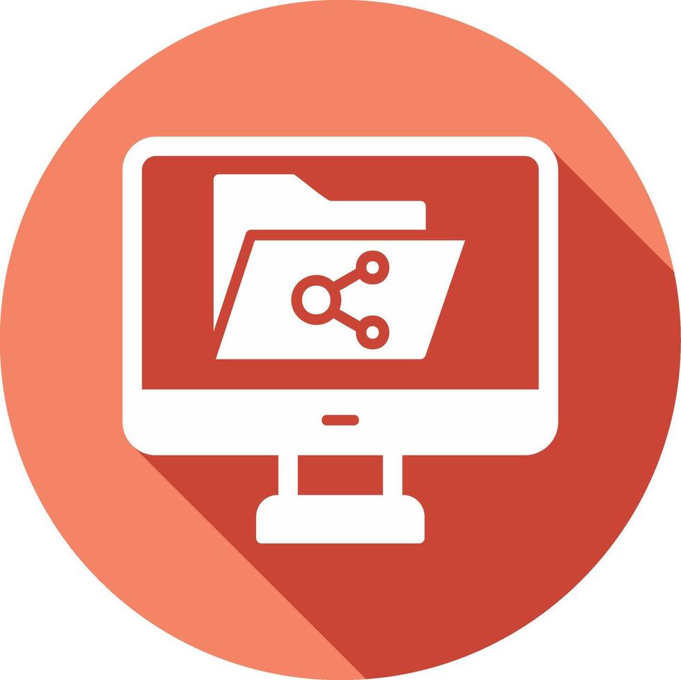 File Sharing Vector Icon