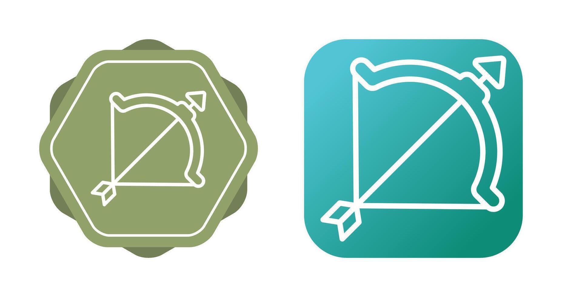 Bow and arrow Vector Icon