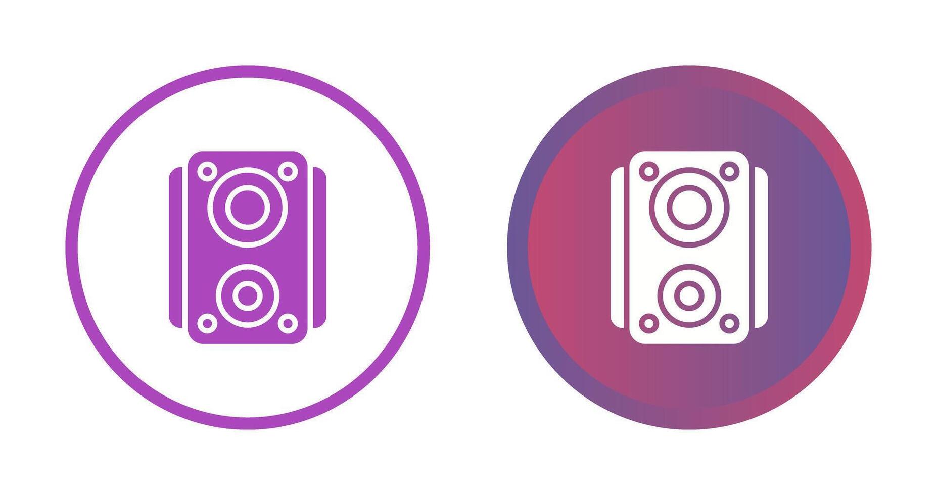 Loudspeaker Vector Icon