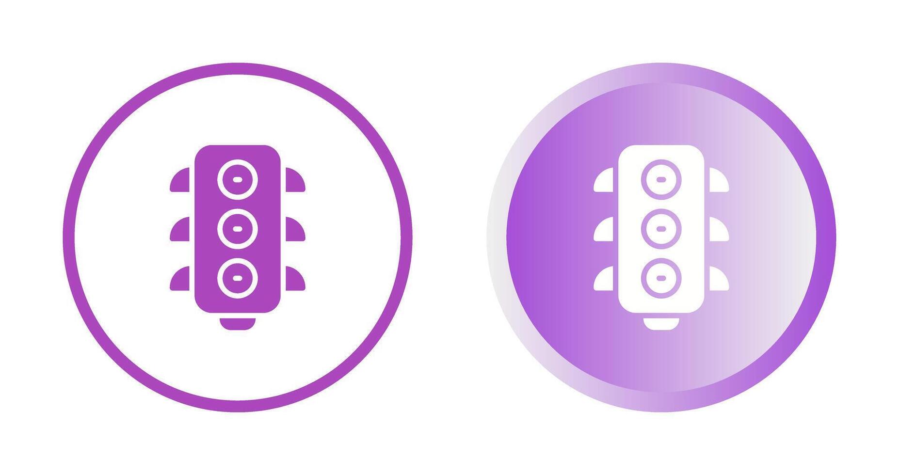 Traffic Lights Vector Icon