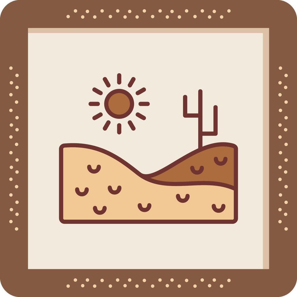 Desert Vector Icon