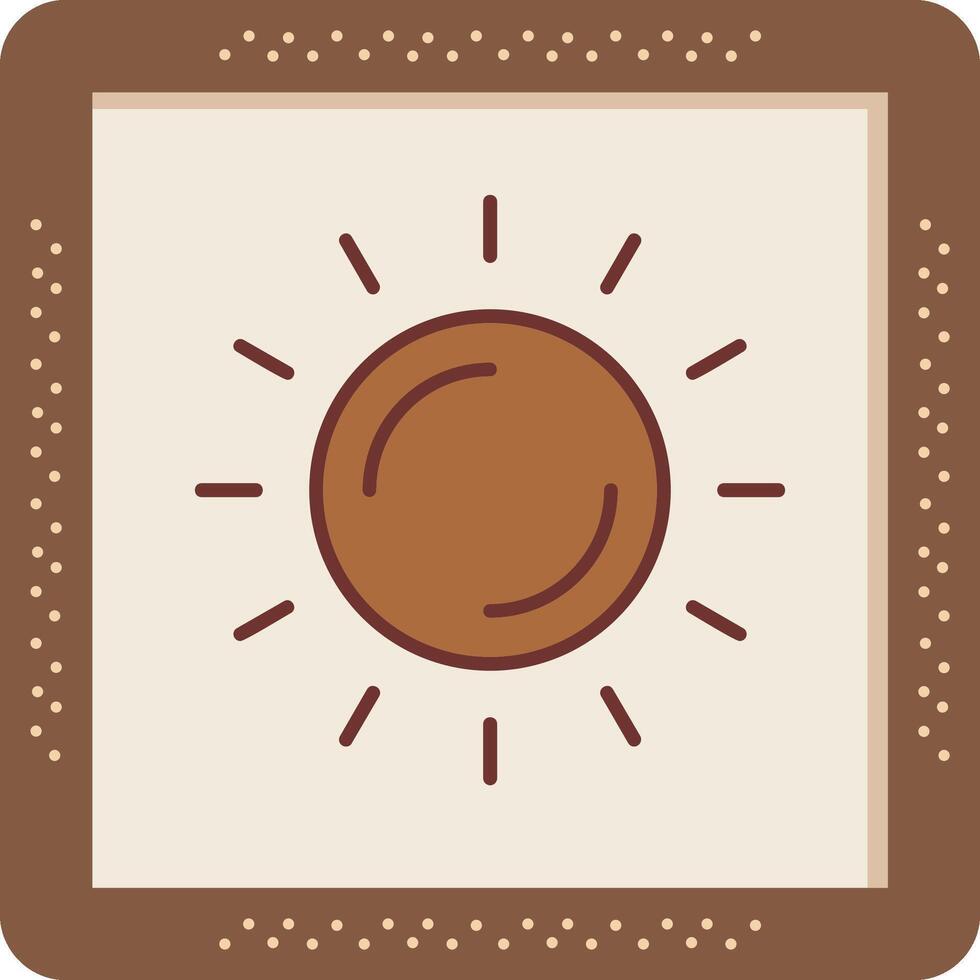 Sun Vector Icon