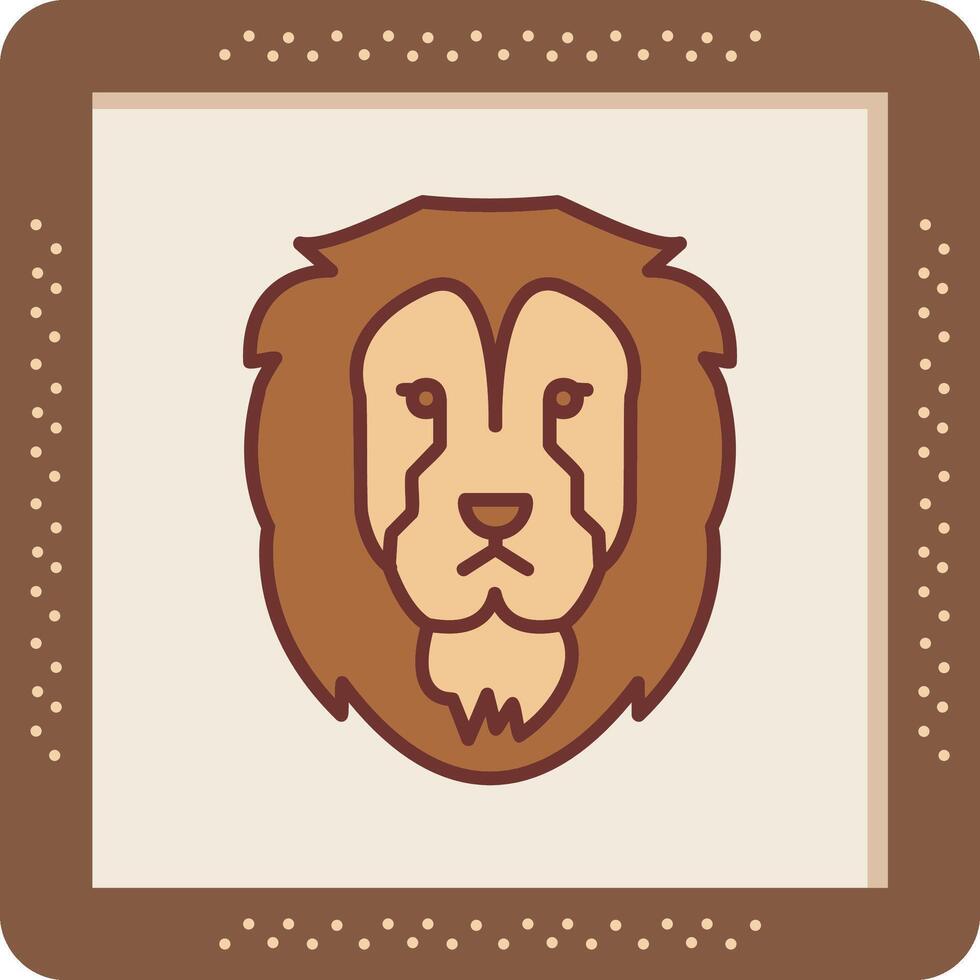 Lion Vector Icon
