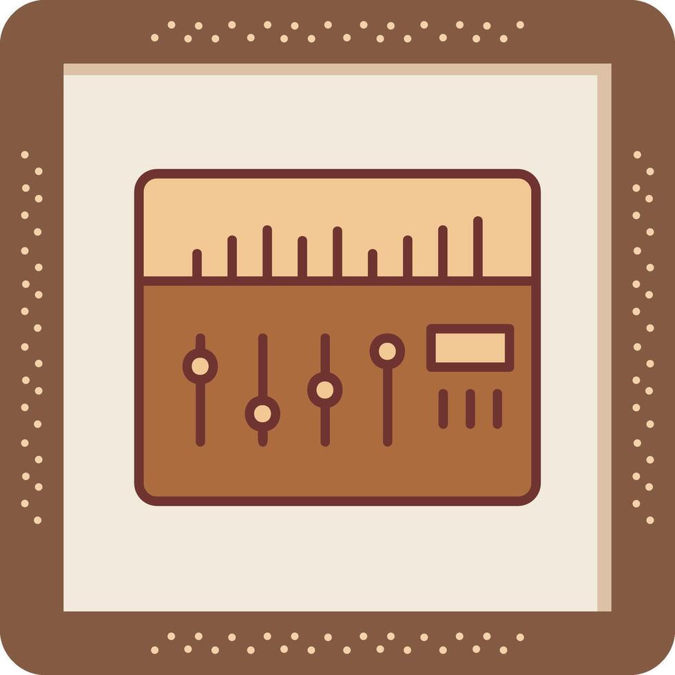 Sound Mixer Vector Icon