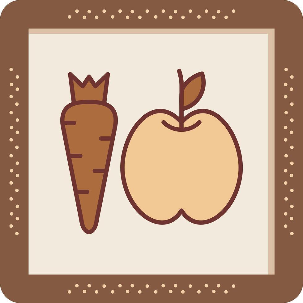 Healthy Food Vector Icon