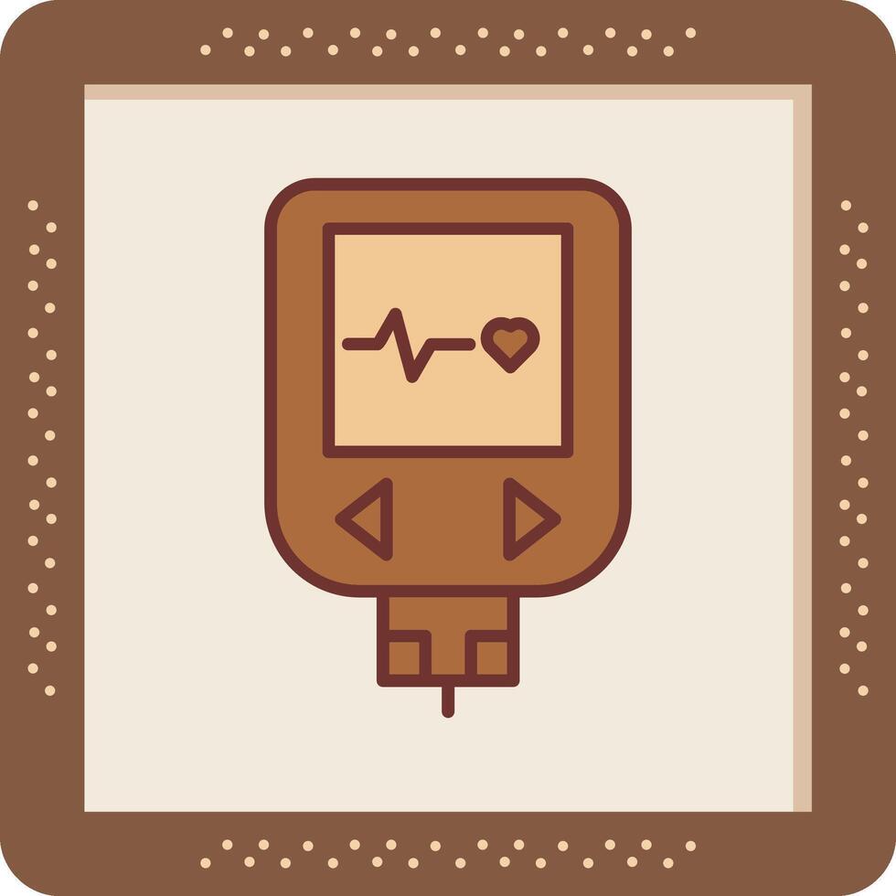 Glucometer Vector Icon