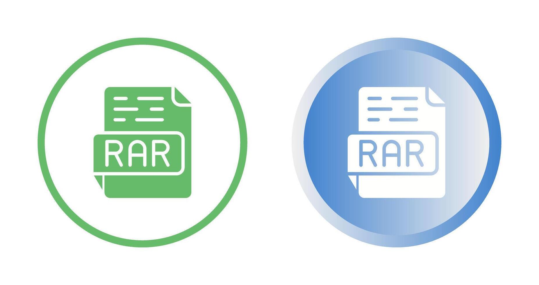 RAR Vector Icon