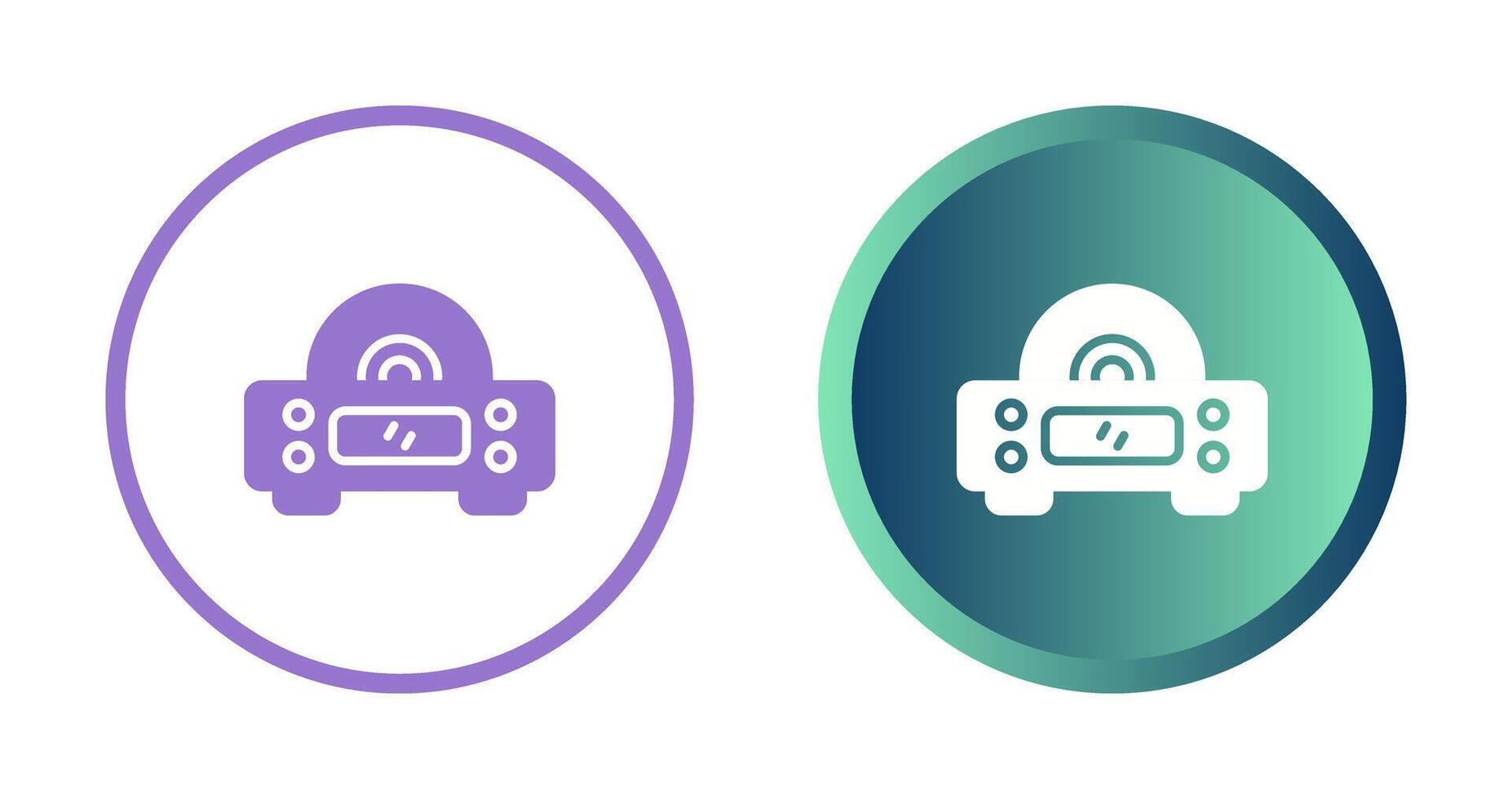 Cd Player Vector Icon