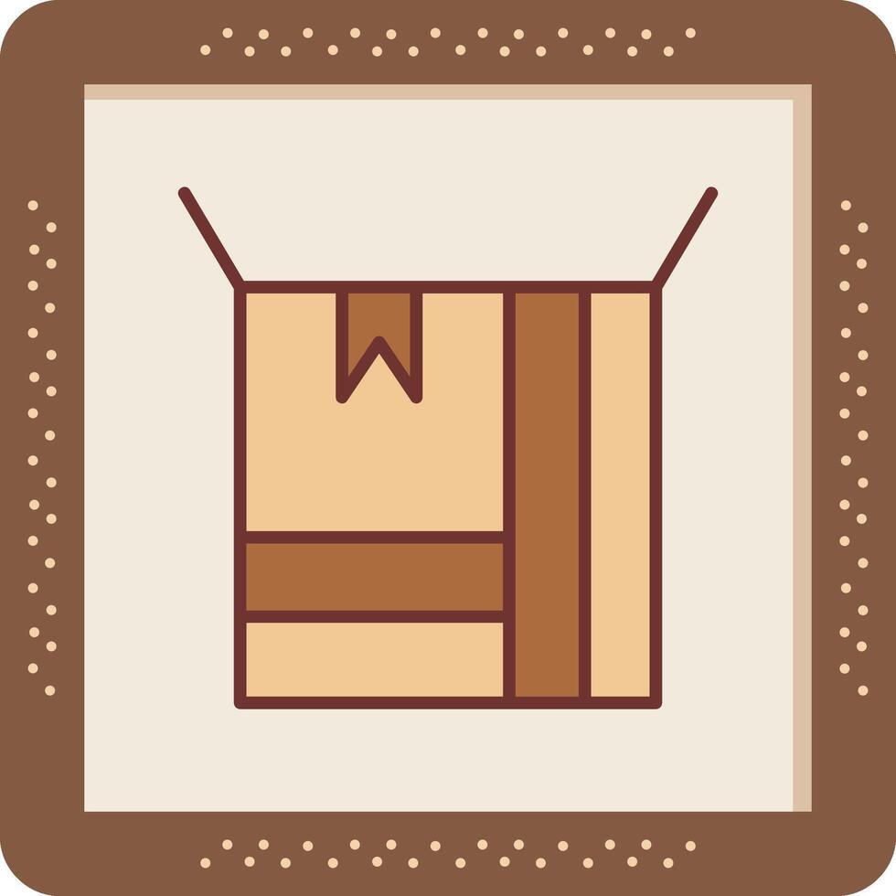 Open Box Vector Icon