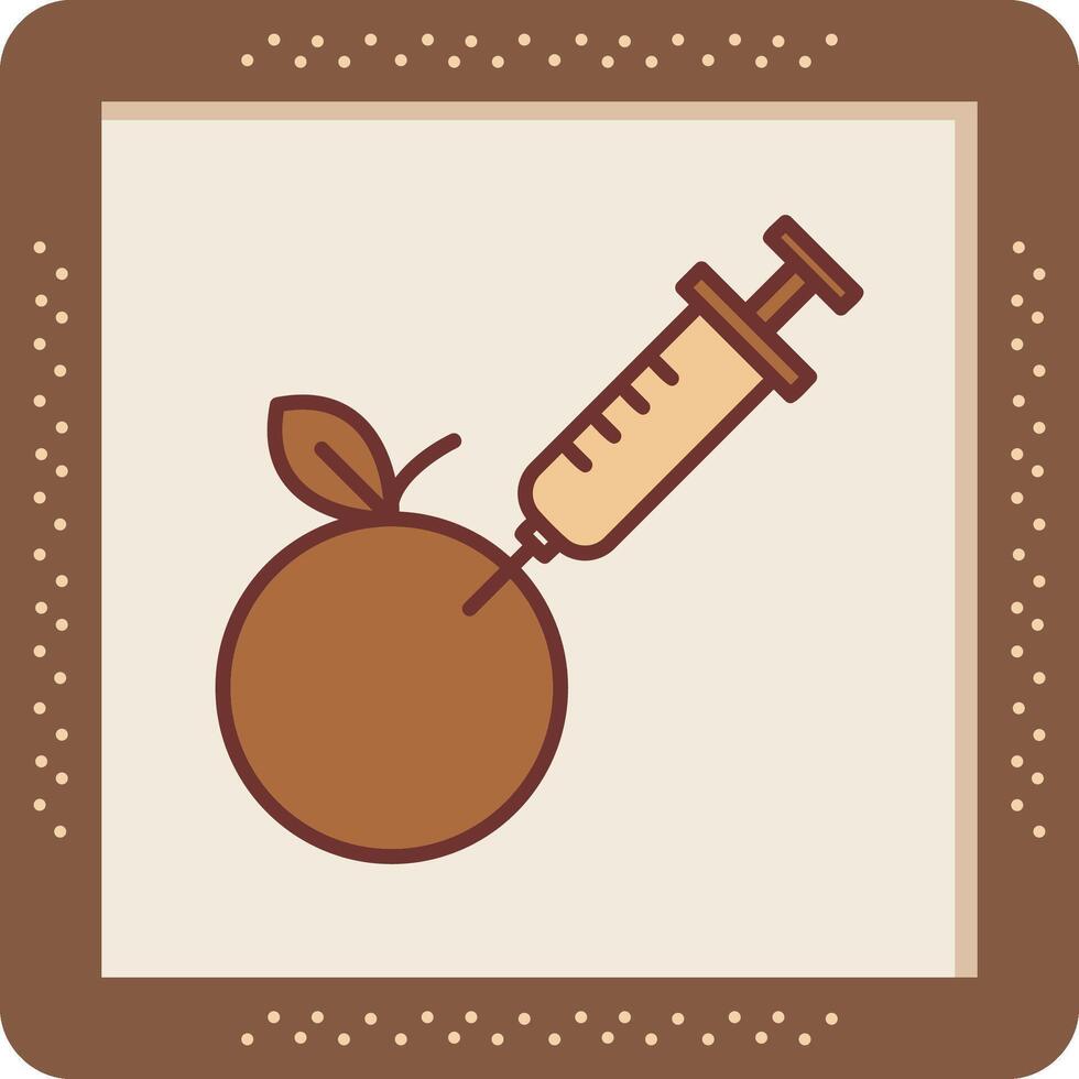 Gmo Food Vector Icon