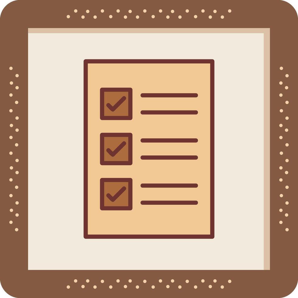 Check List Vector Icon