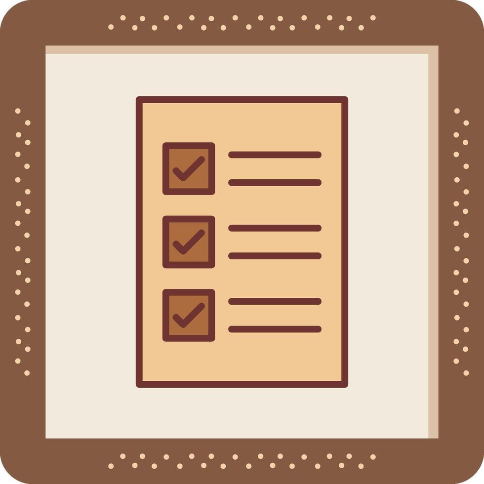 Check List Vector Icon