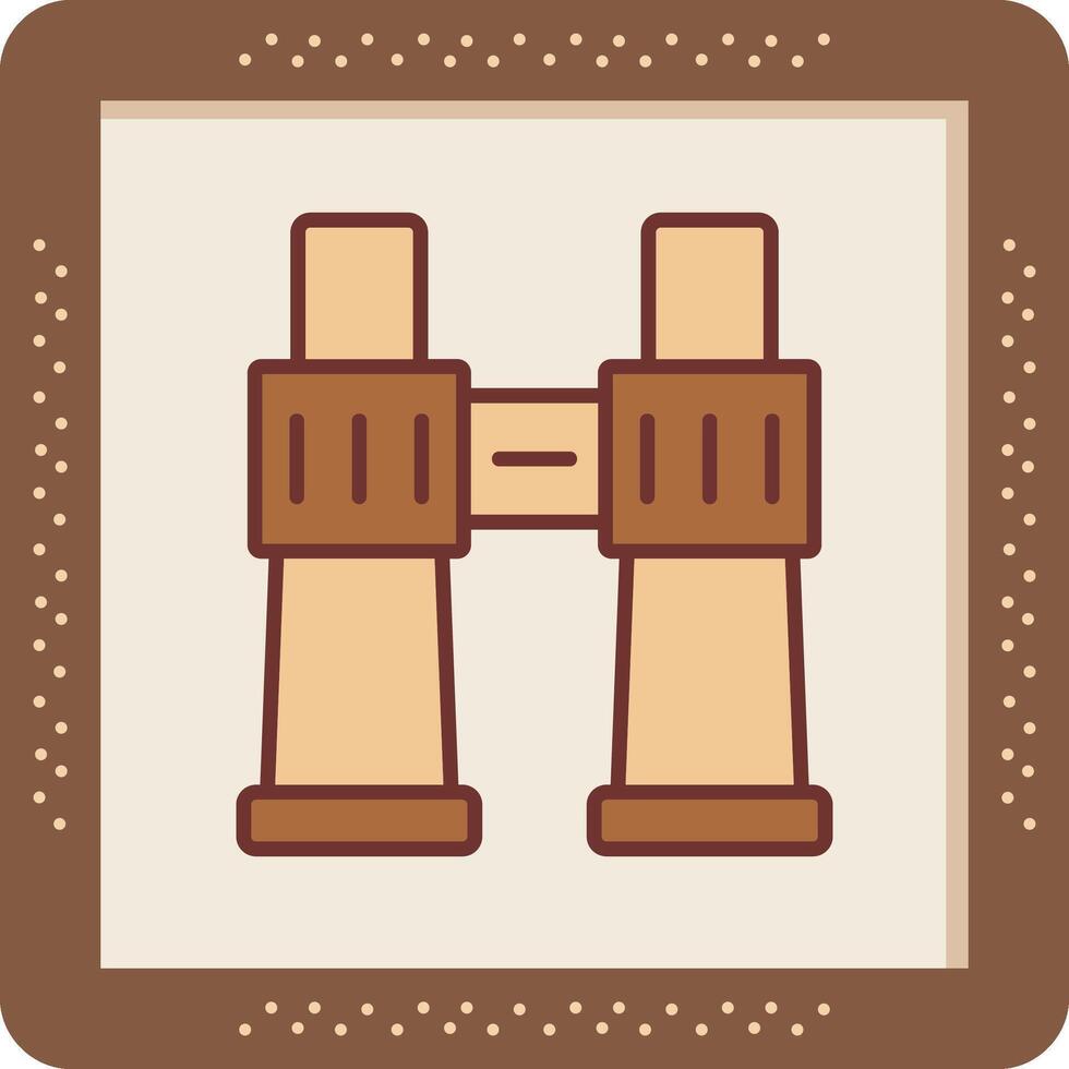 Binoculars Vector Icon