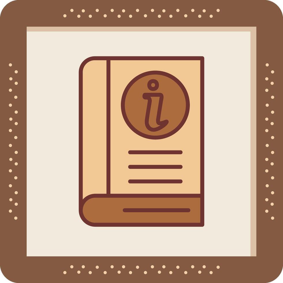 Information Book Vector Icon