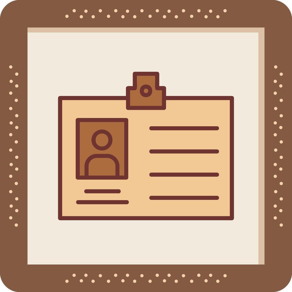 Membership Card Vector Icon