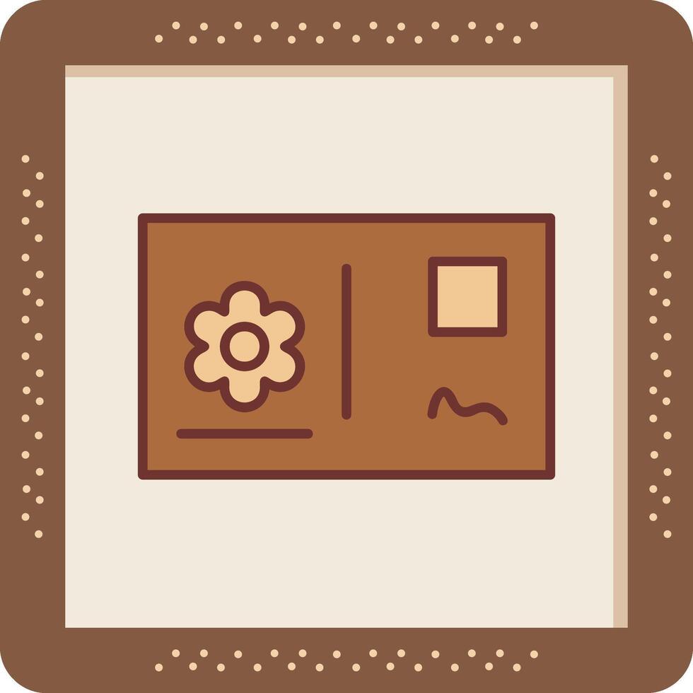 Postcard Vector Icon