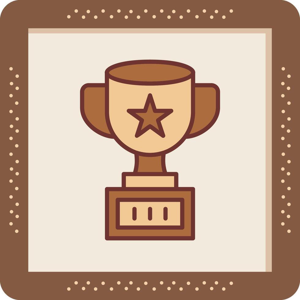 Trophy Cup Vector Icon