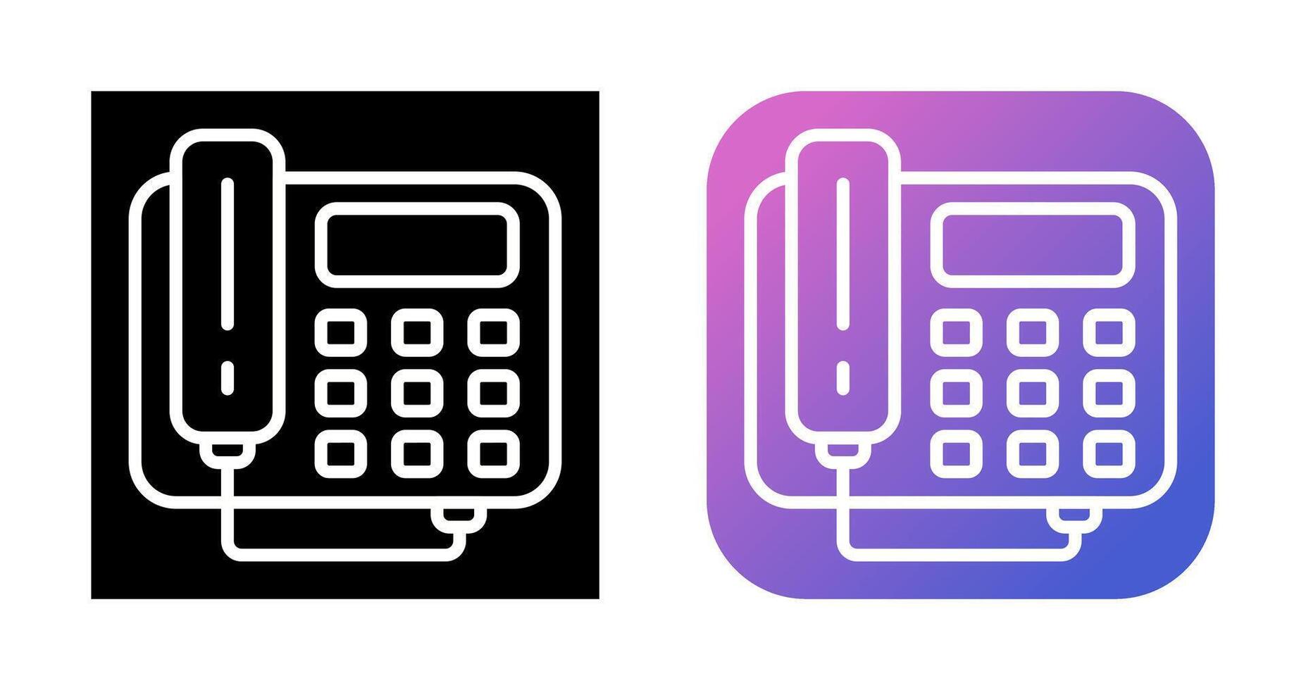 Telephone Vector Icon