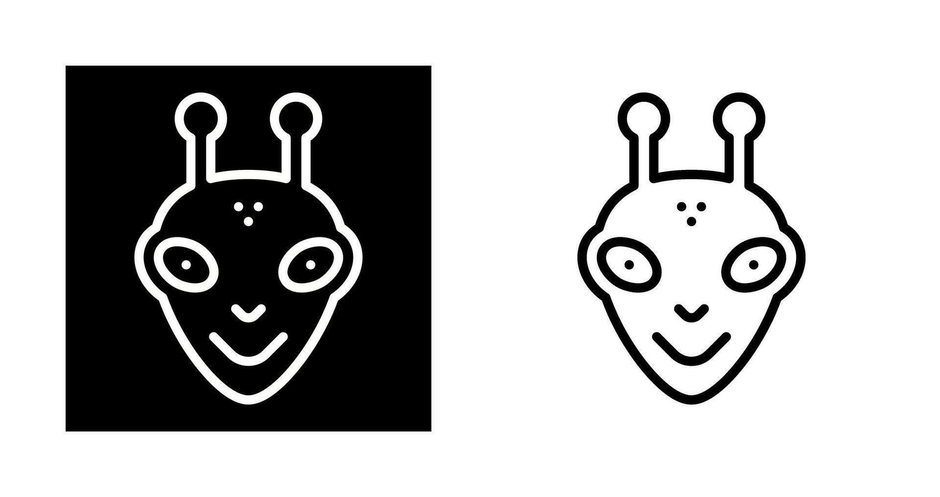 Alien Vector Icon
