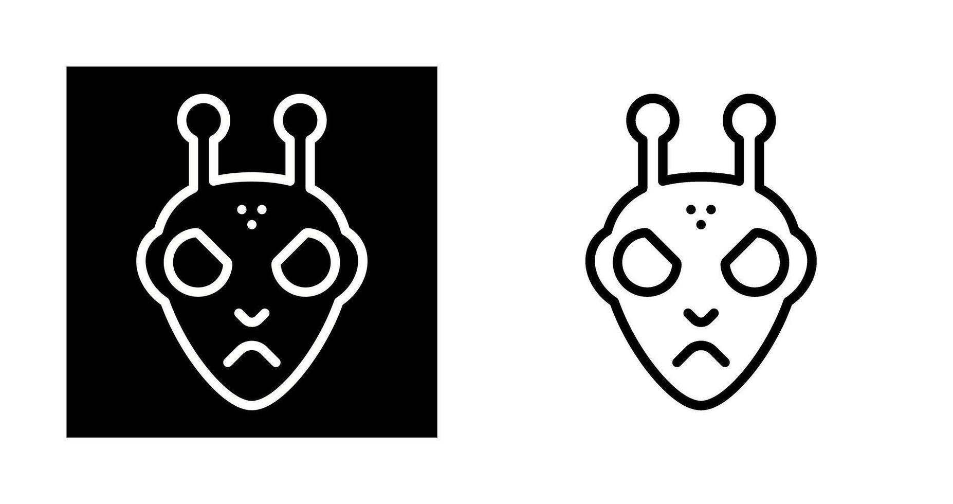 Alien Vector Icon