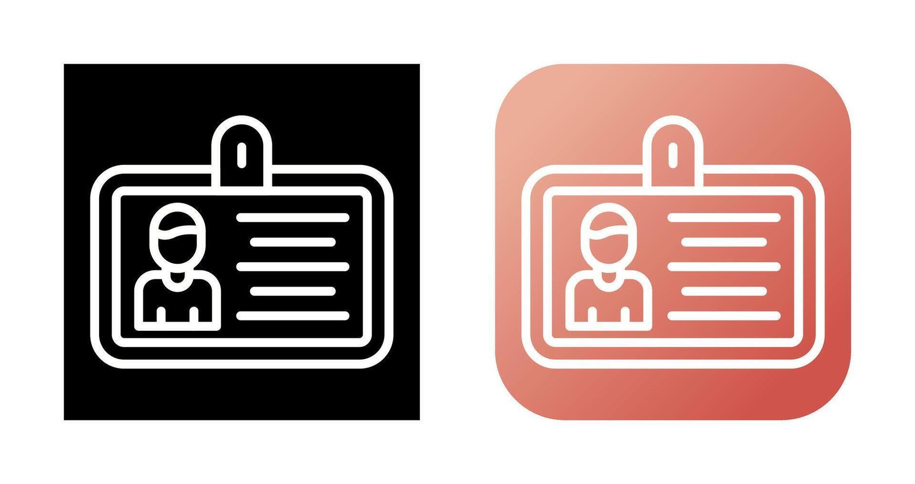 Business Card Vector Icon