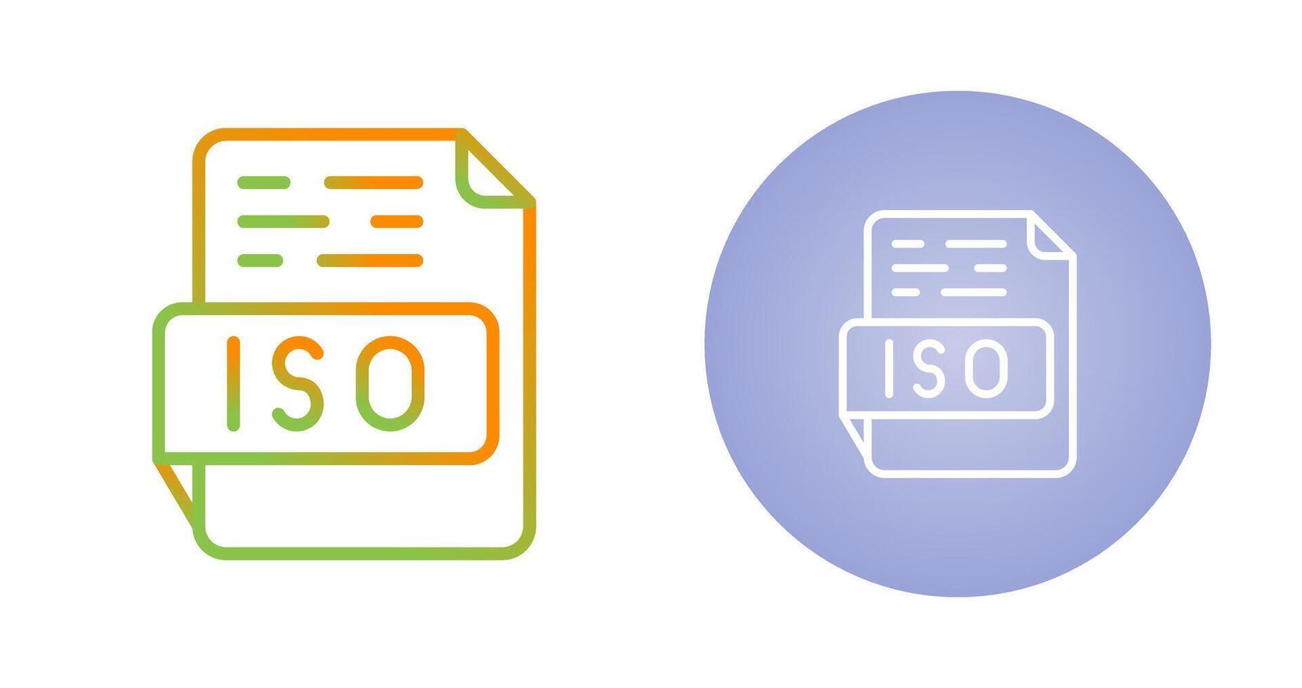 ISO Vector Icon