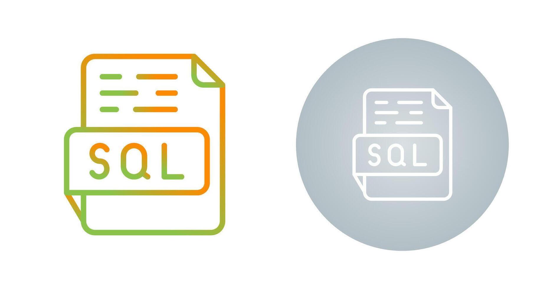 SQL Vector Icon 39285685 Vector Art at Vecteezy