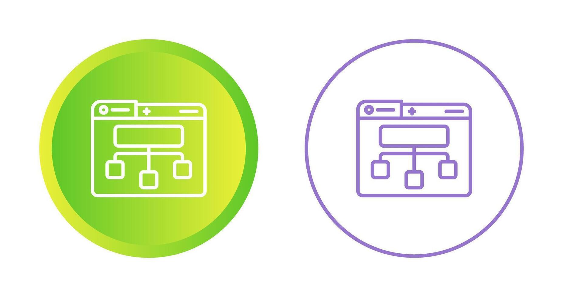 Site Map Vector Icon