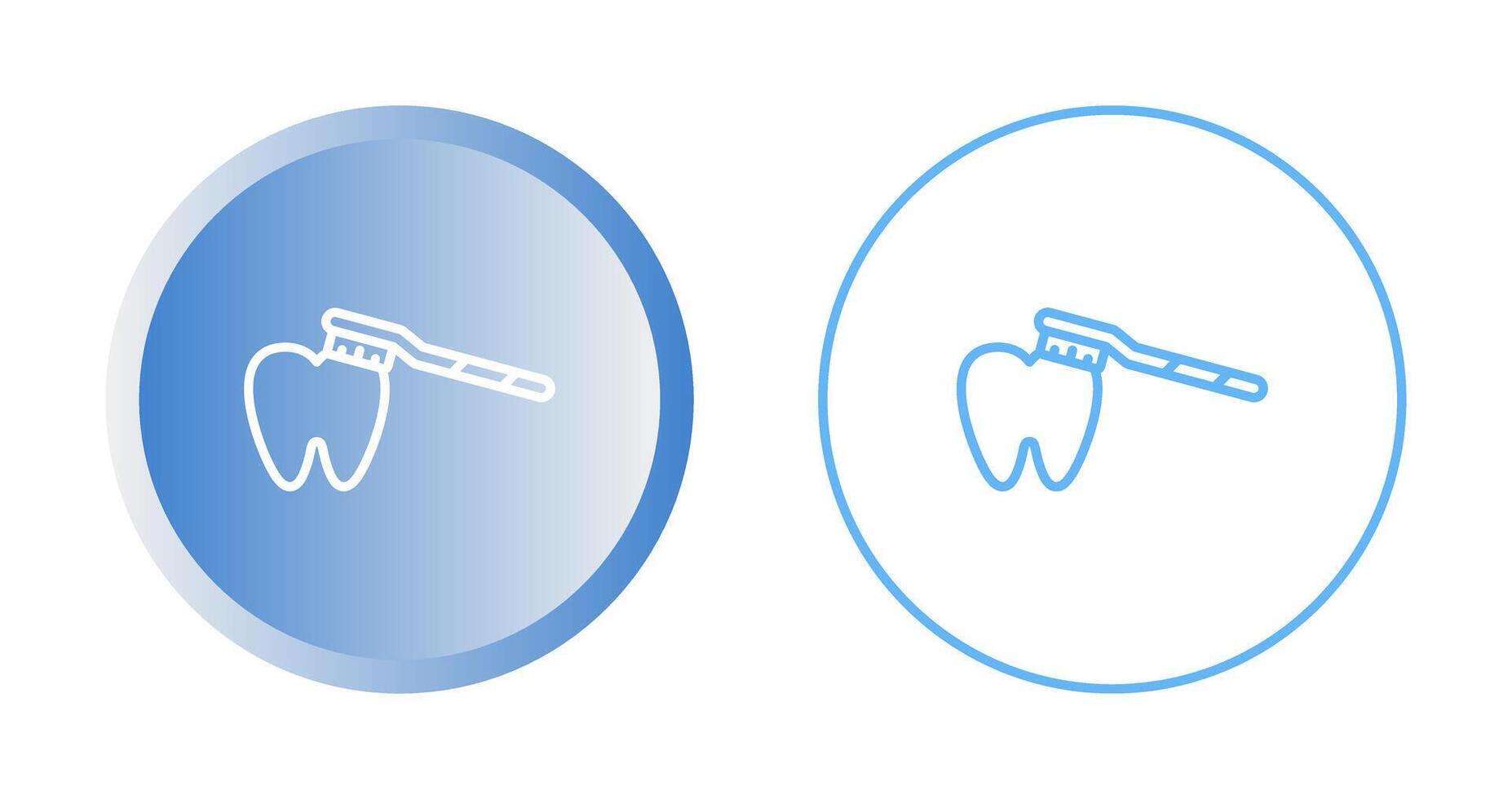cepillado dientes vector icono