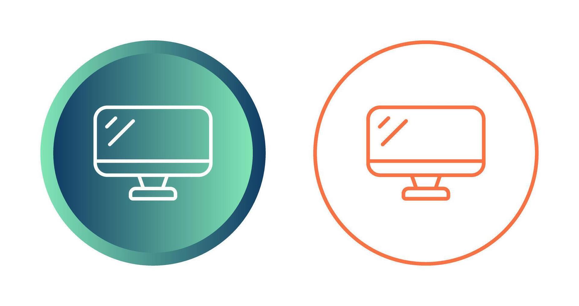 Monitor Vector Icon