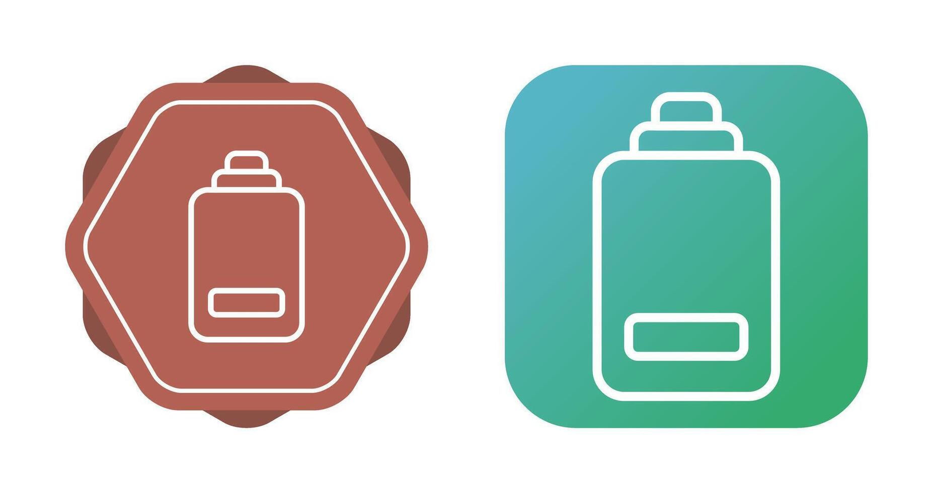 Low Battery Vector Icon