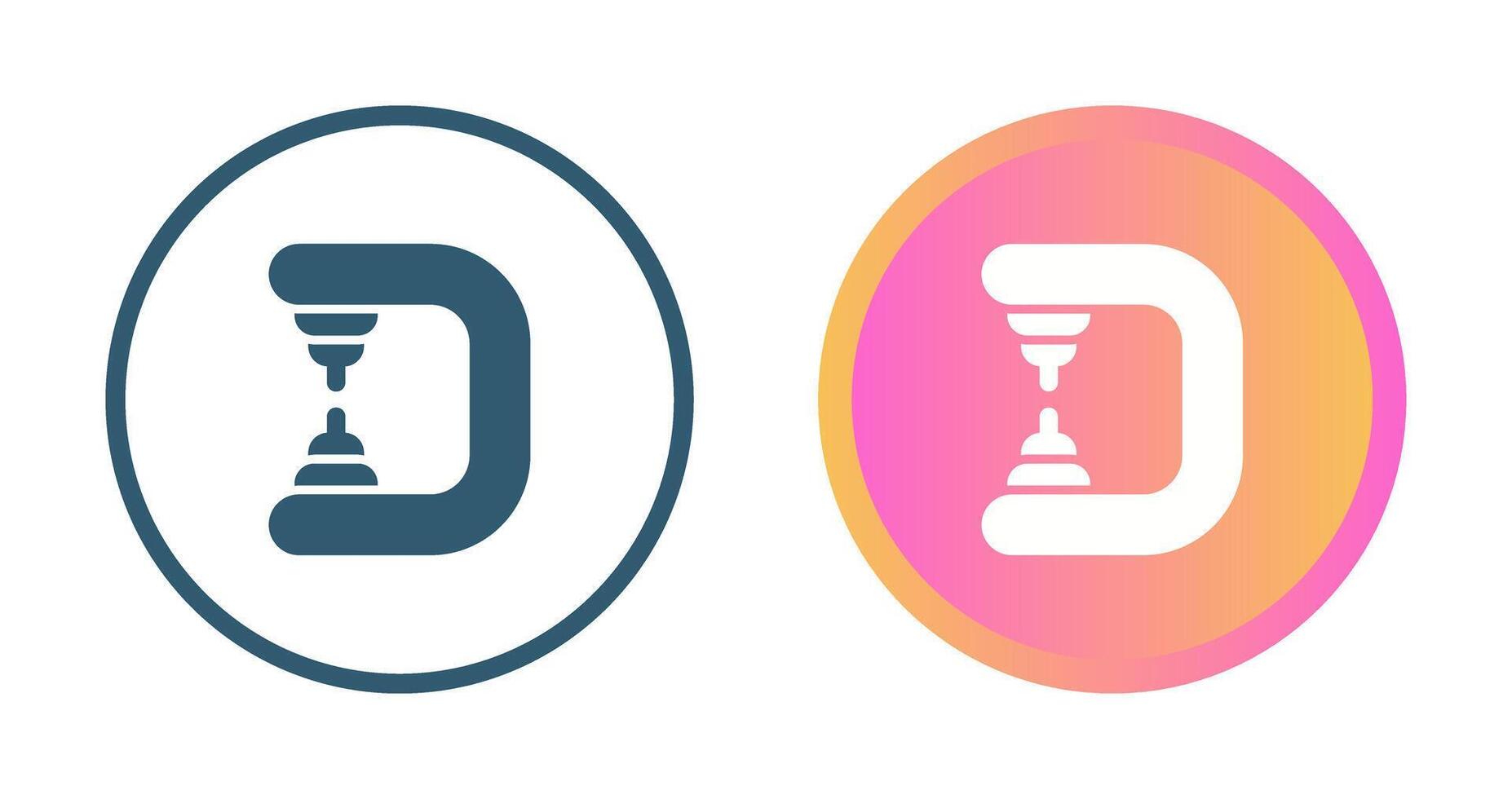 Drill press Vector Icon