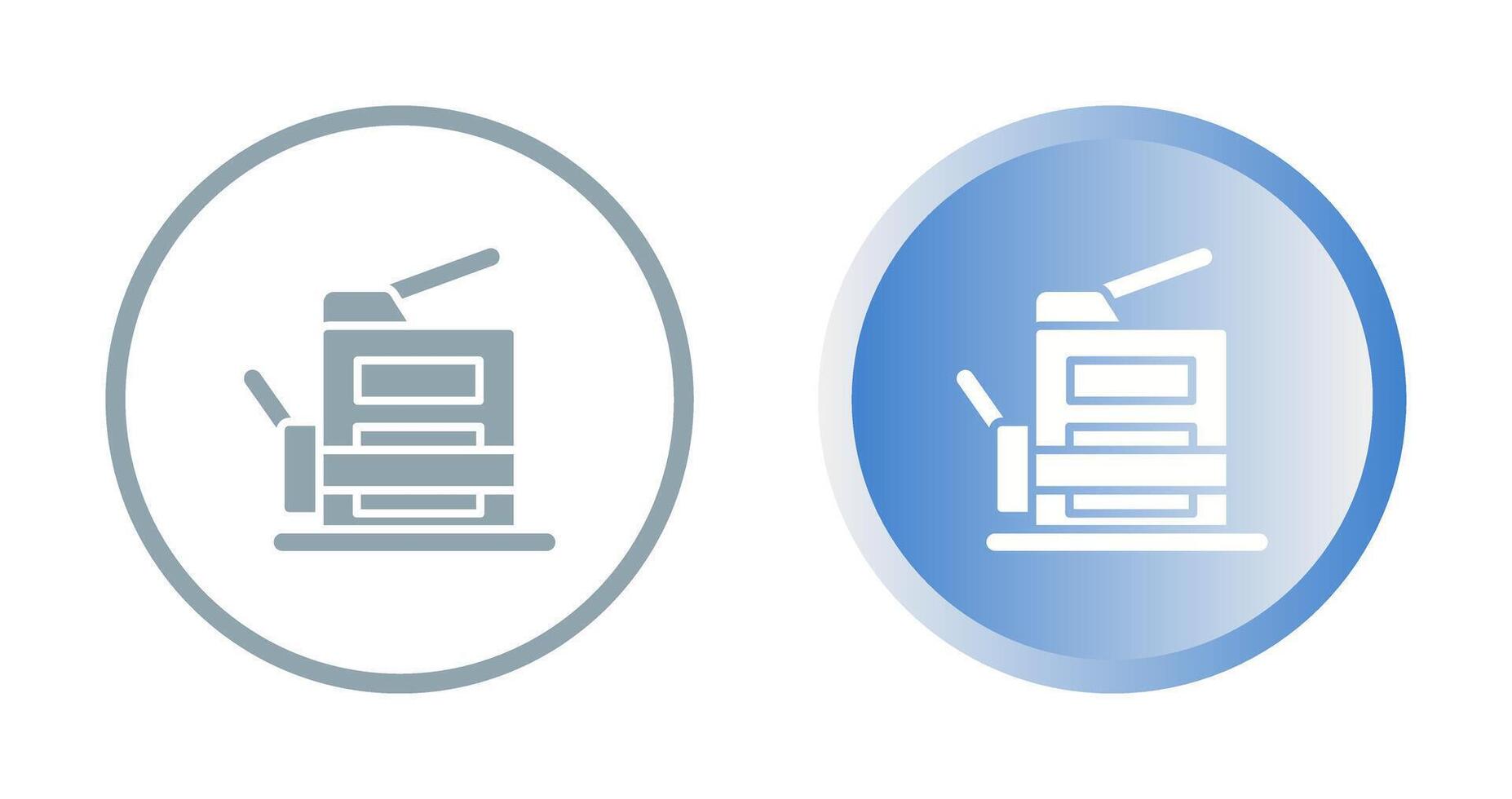 Copy Machine Vector Icon