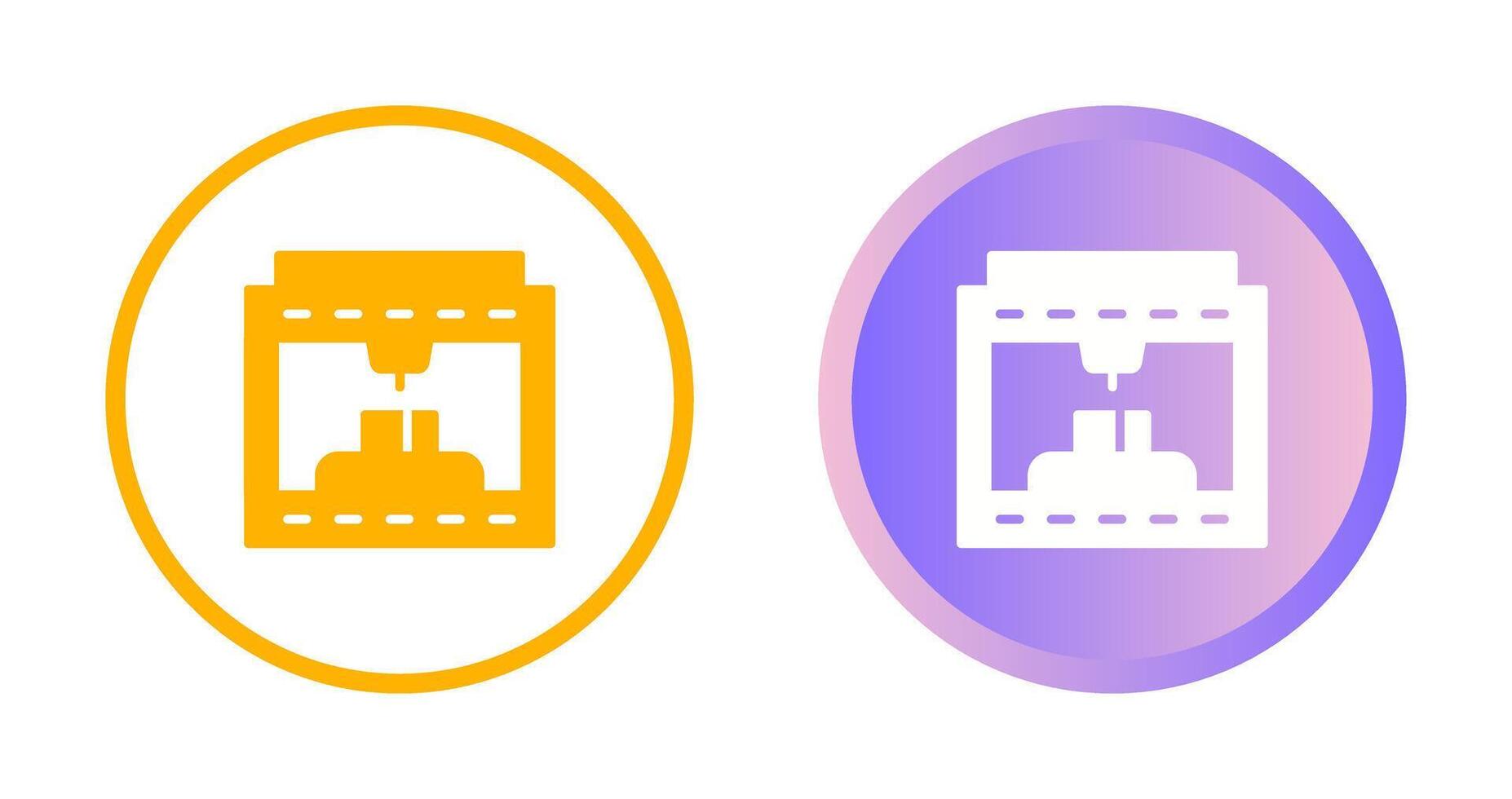 3d Printing Vector Icon