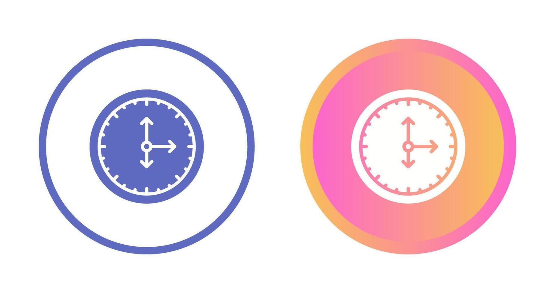 Clock Vector Icon