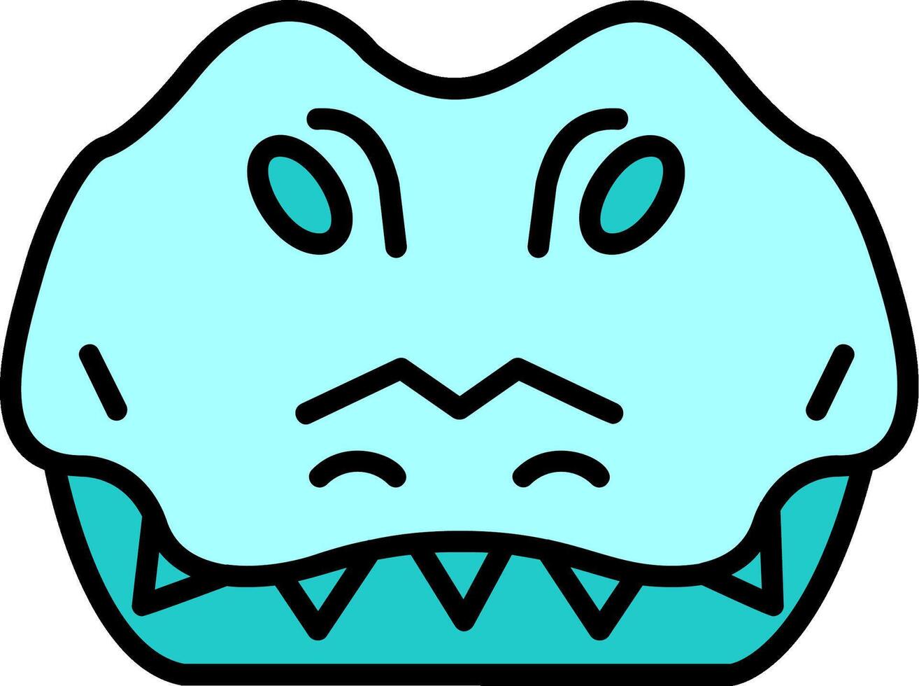 Crocodile Vector Icon