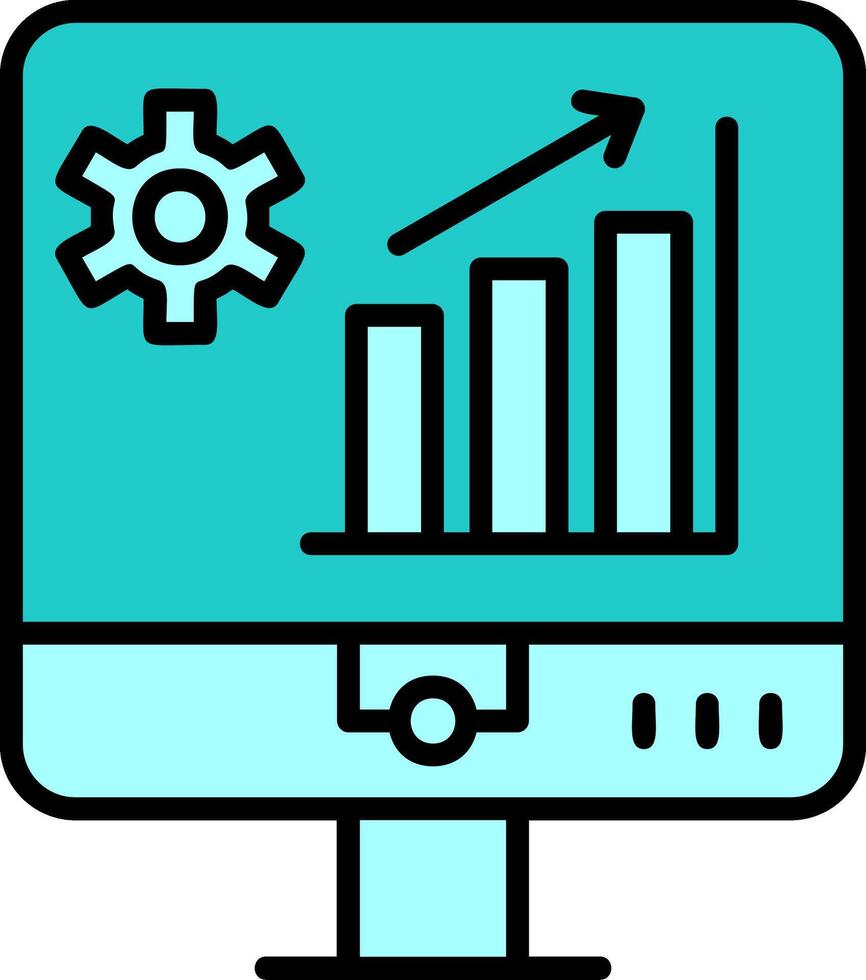 Market Analysis Vector Icon