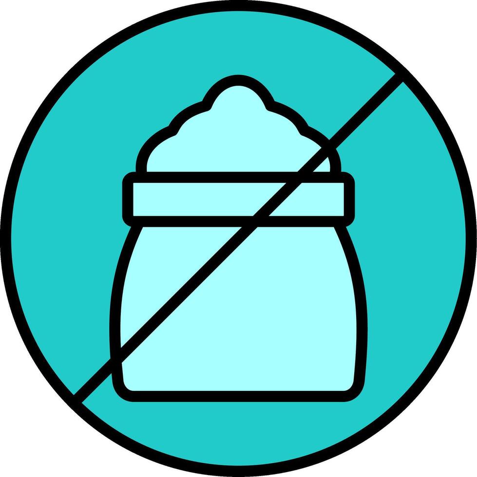 No Sugar Vector Icon