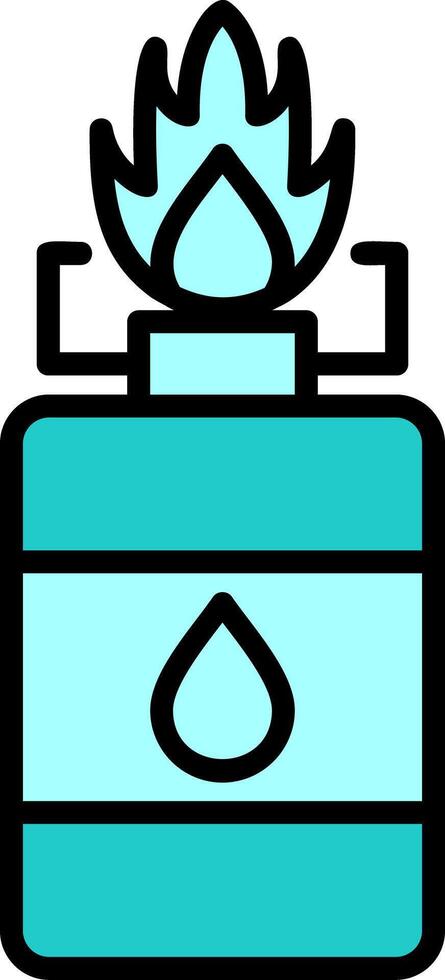 Camping Gas Vector Icon