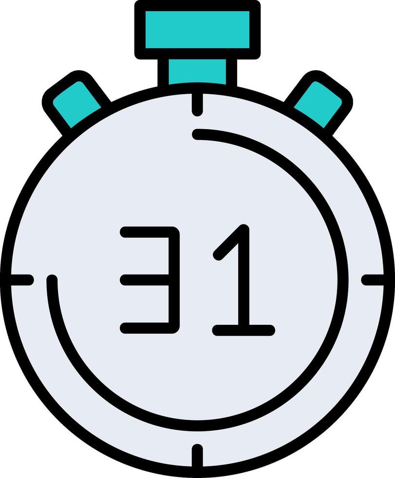 Stopwatch Vector Icon