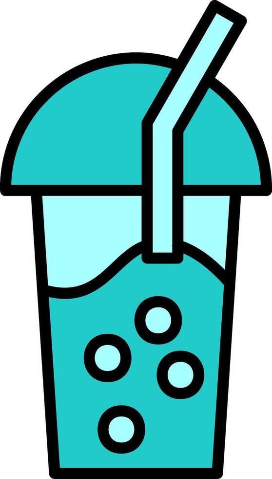 Bubble Tea Vector Icon
