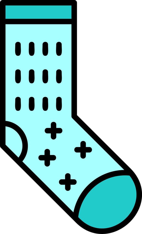 Sock Vector Icon