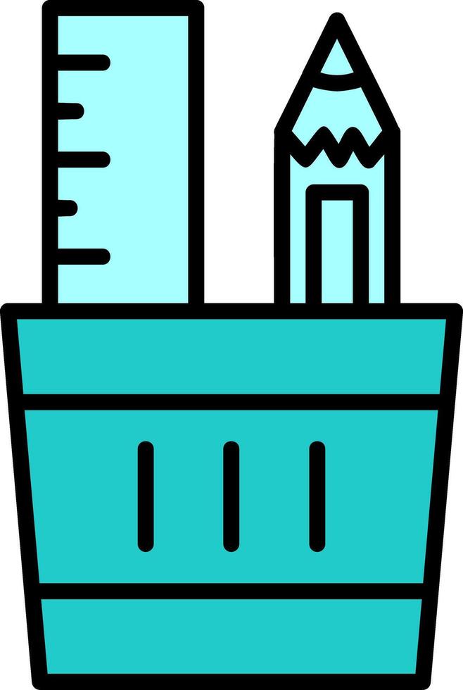 Stationery Vector Icon