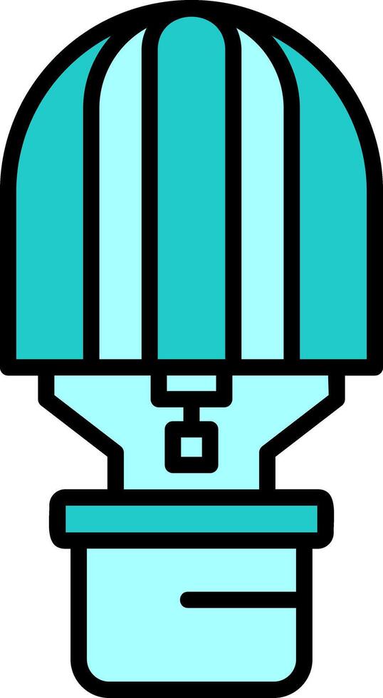 Hot Air Balloon Vector Icon