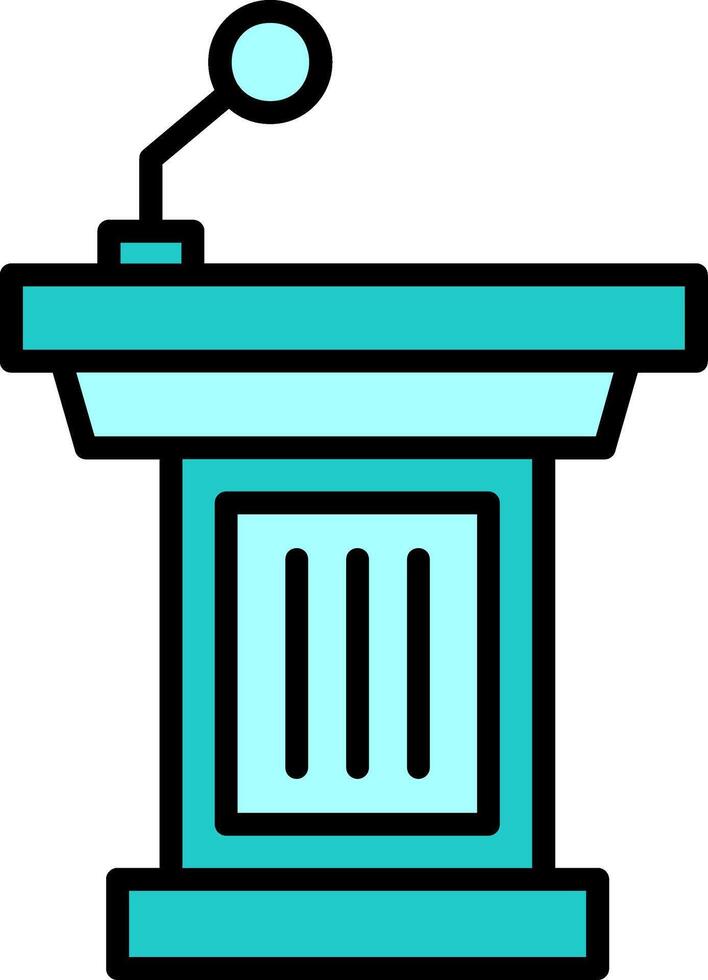 Podium Vector Icon