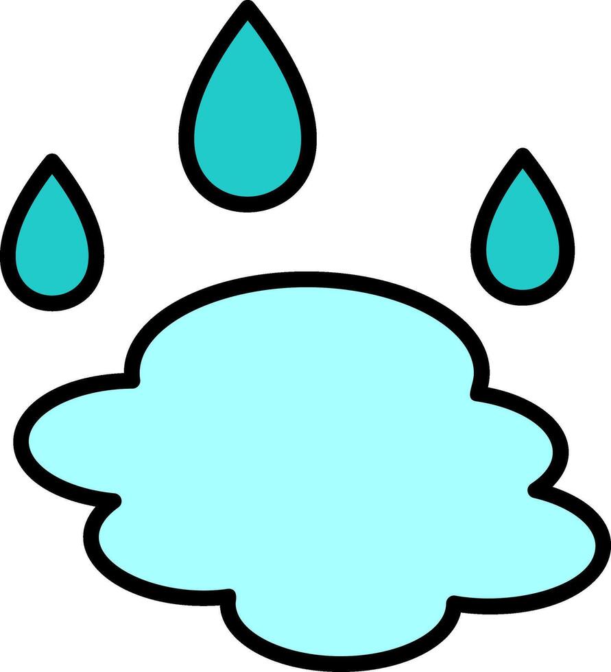 Puddle Vector Icon