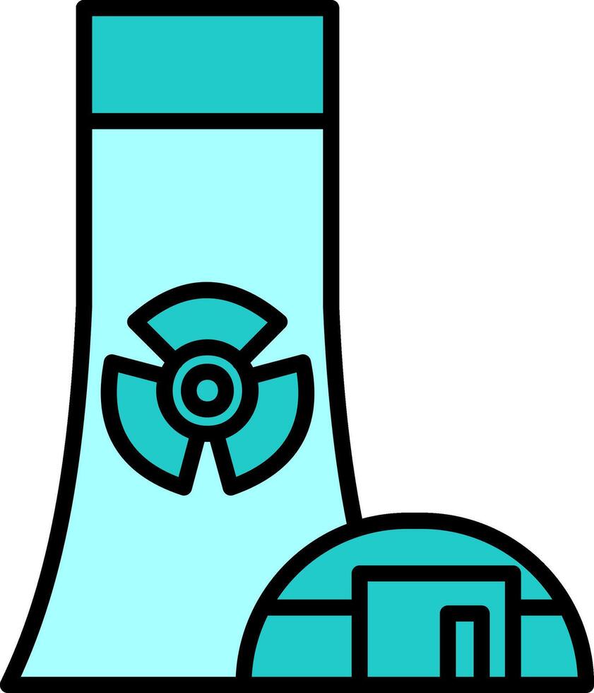 Nuclear Power Vector Icon