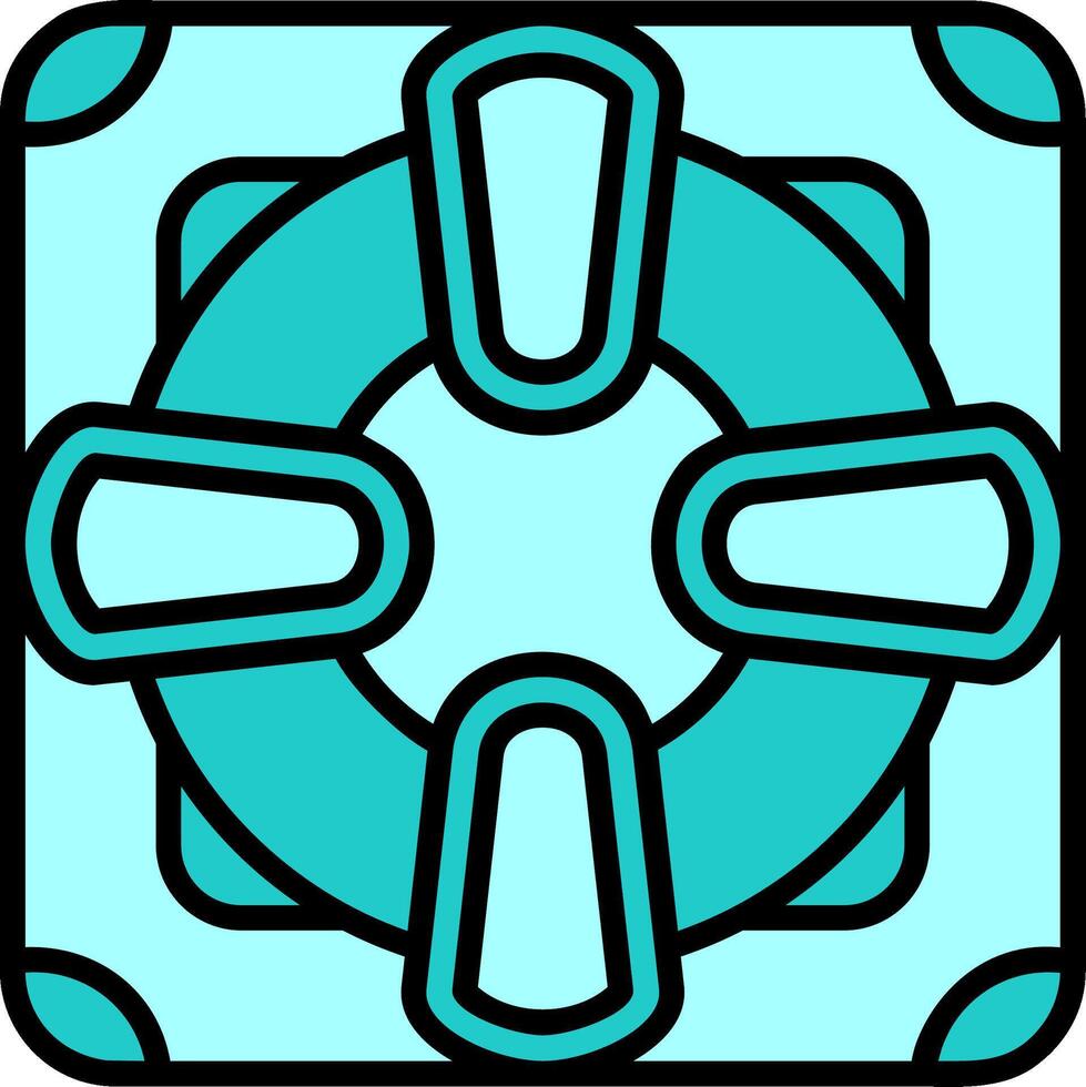 Lifesaver Vector Icon