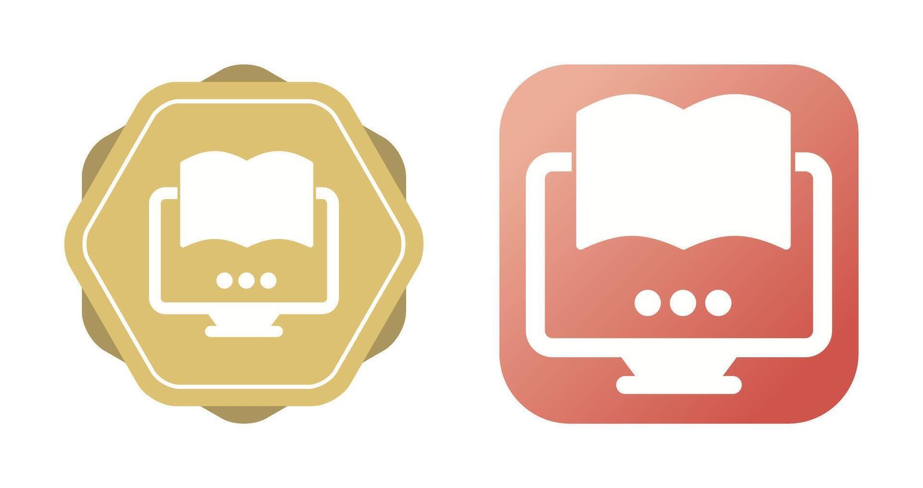 Manual Book Vector Icon